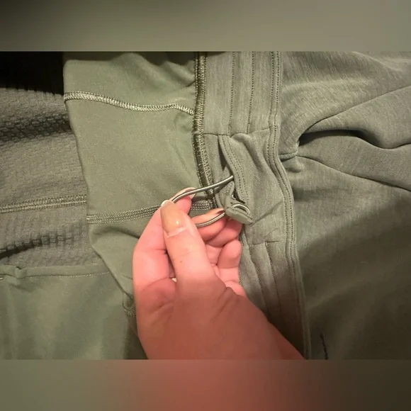 Lululemon Men’s Gridliner Fleece Joggers Green Twill - Picture 4 of 10